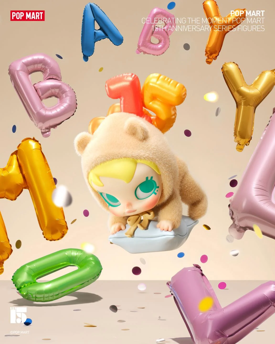 Mixed* Celebrating the Moment POP MART 15th Anniversary Series